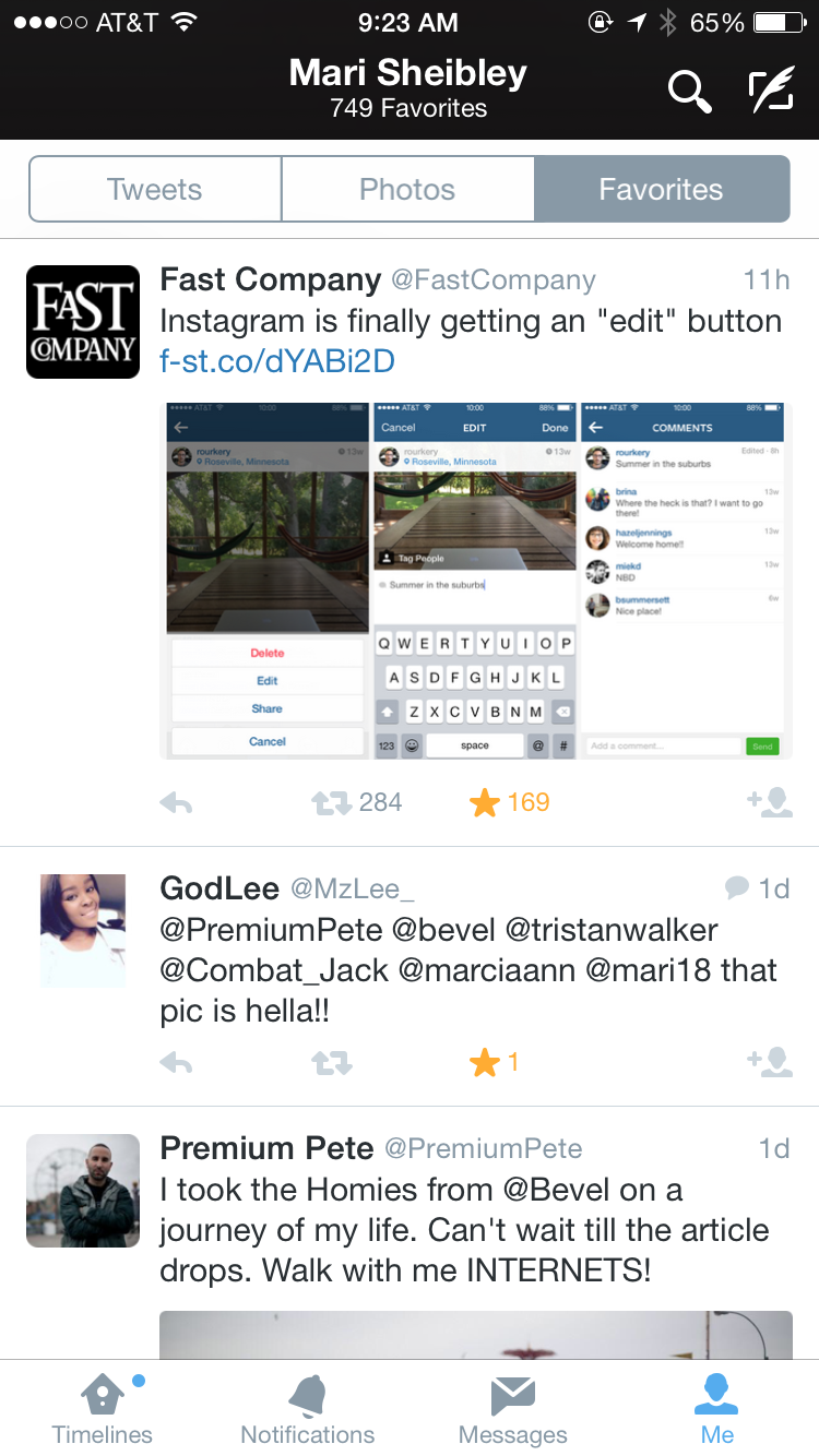 Twitter Screens Screen UI UX Design :: Mobile Patterns